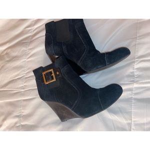 Tory Burch wedge boots